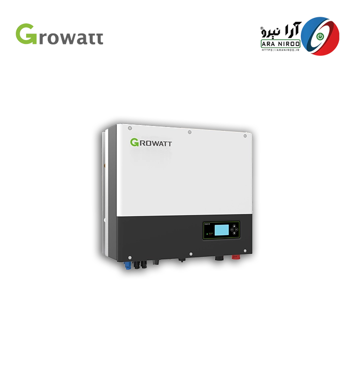 اینورتر خورشیدی GROWATT هیبرید 5 کیلووات سه فاز مدل SPH5000TL3BH-UP