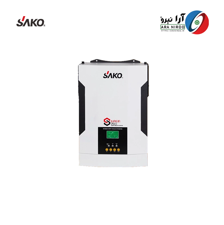اینورتر خورشیدی SAKO آفگرید 5.5 کیلووات تک فاز مدل SUNON PRO 5.5K اینورتر-خورشیدی-SAKO-آفگرید-5.5-کیلووات-تک-فاز-مدل-SUNON-PRO-5.5K