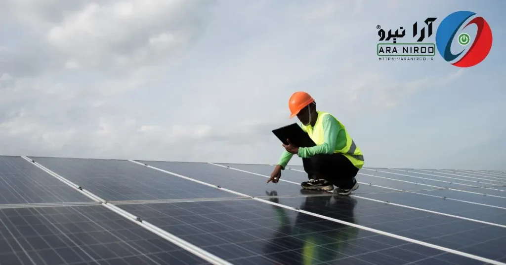 تجهیزات نیروگاه خورشیدی متصل به شبکه