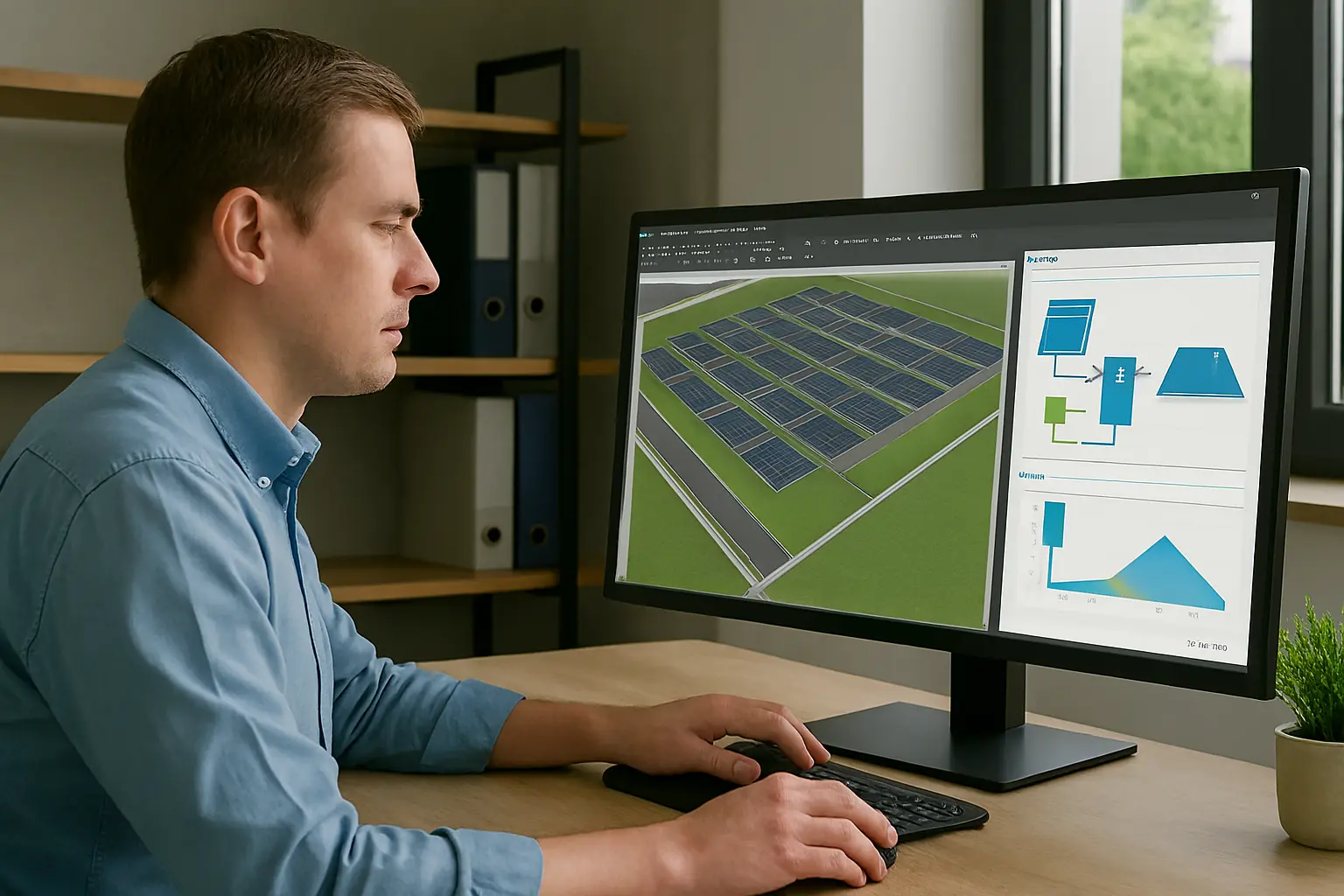 مرحله دوم احداث نیروگاه خورشیدی: اندازه گیری منبع تابش و مانیتورینگ اقلیمی