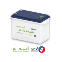 باتری خورشیدی Go Green لیتیومی 2.5 کیلووات مدل 12.8V 200Ah