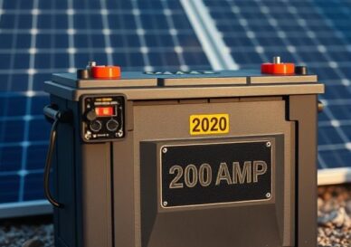 قیمت باتری خورشیدی 200 آمپر در سال ۱۴۰۴: راهنمای جامع خرید