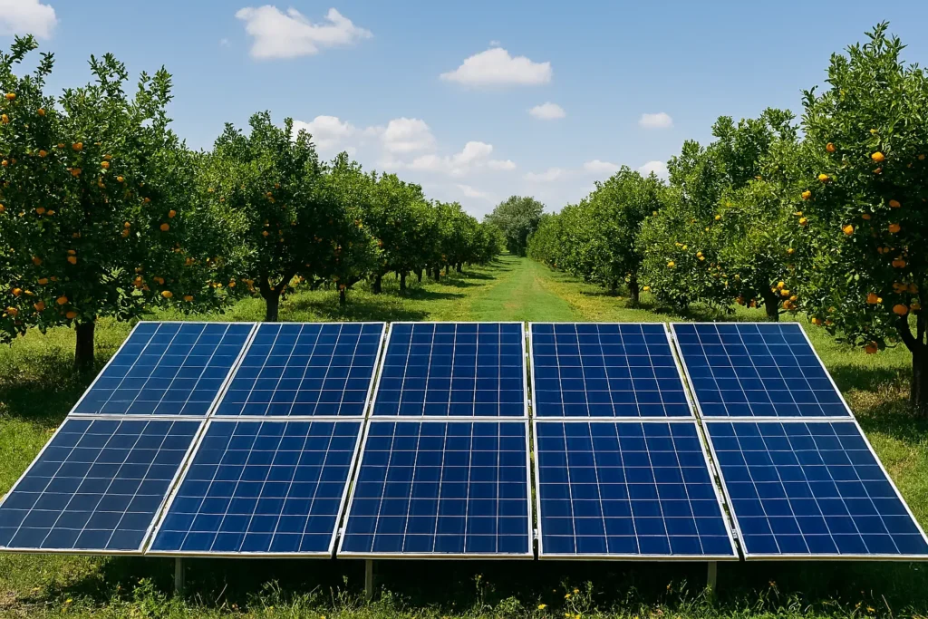 قیمت پنل خورشیدی برای باغ