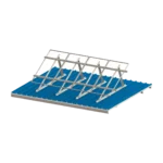 استراکچر سقف شیب دار خورشیدی