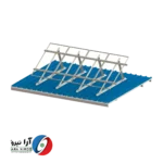 استراکچر سقف شیب دار خورشیدی