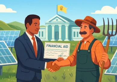 احداث نیروگاه خورشیدی در زمین کشاورزی: راهنمای کامل و کاربردی