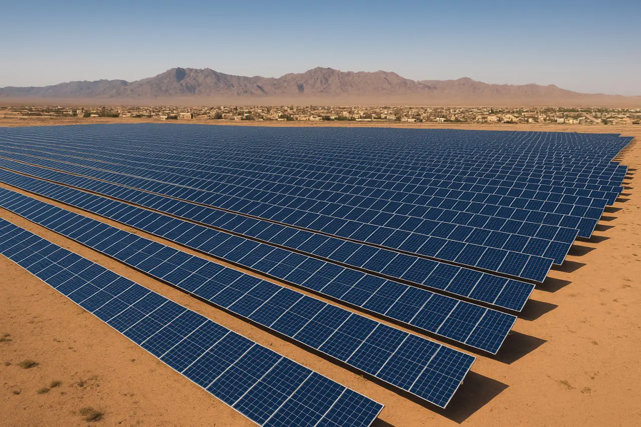 نیروگاه خورشیدی فرید بهاباد