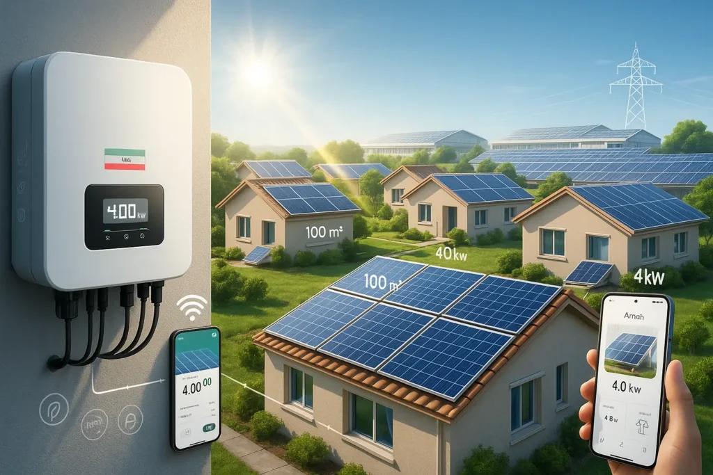 انتخاب بهترین اینورتر خورشیدی خانگی برای برق خورشیدی 1404