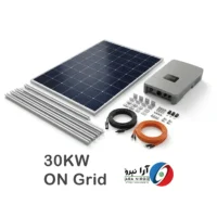 پکیج خورشیدی 30 کیلووات آنگرید