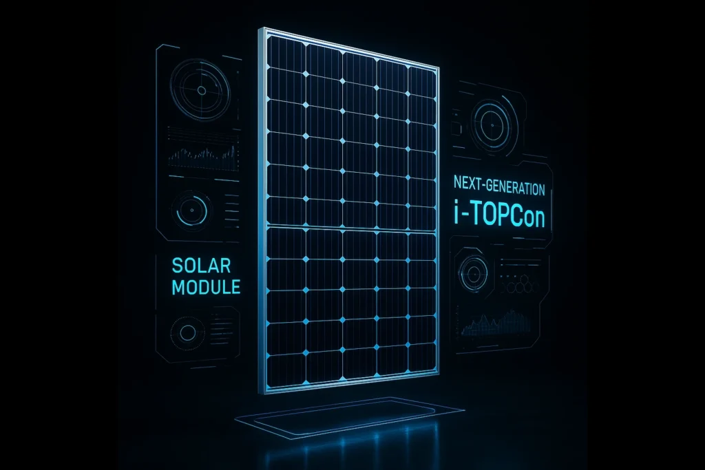تکنولوژی i-TOPCon نسل جدید پنل‌ خورشیدی
