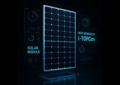 تکنولوژی i-TOPCon نسل جدید پنل‌ خورشیدی