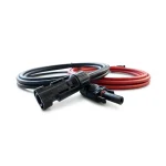 کابل DC خورشیدی به همراه کانکتور MC4