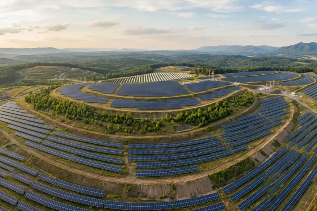 پروژه خورشیدی CPV Backbone Solar در معدن زغال‌سنگ سابق مریلند به بهره‌برداری رسید