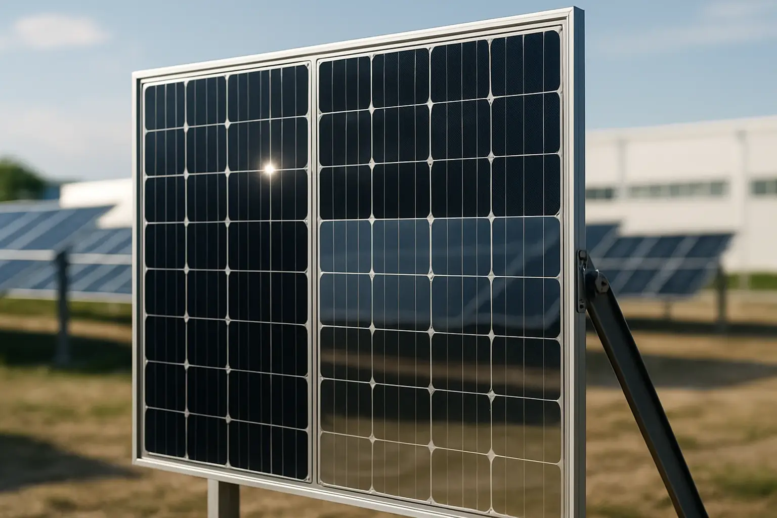 تکنولوژی bifacialنسل جدید پنل‌های خورشیدی دوطرفه برای حداکثر بهره‌وری 1404