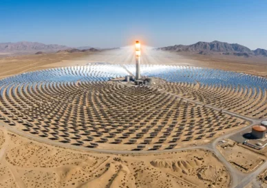 نیروگاه خورشیدی متمرکز،بررسی جامع فناوری CSP در ایران و جهان 1404