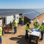 خدمات نصب و راه‌اندازی نیروگاه خورشیدی