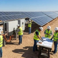 خدمات نصب و راه‌اندازی نیروگاه خورشیدی