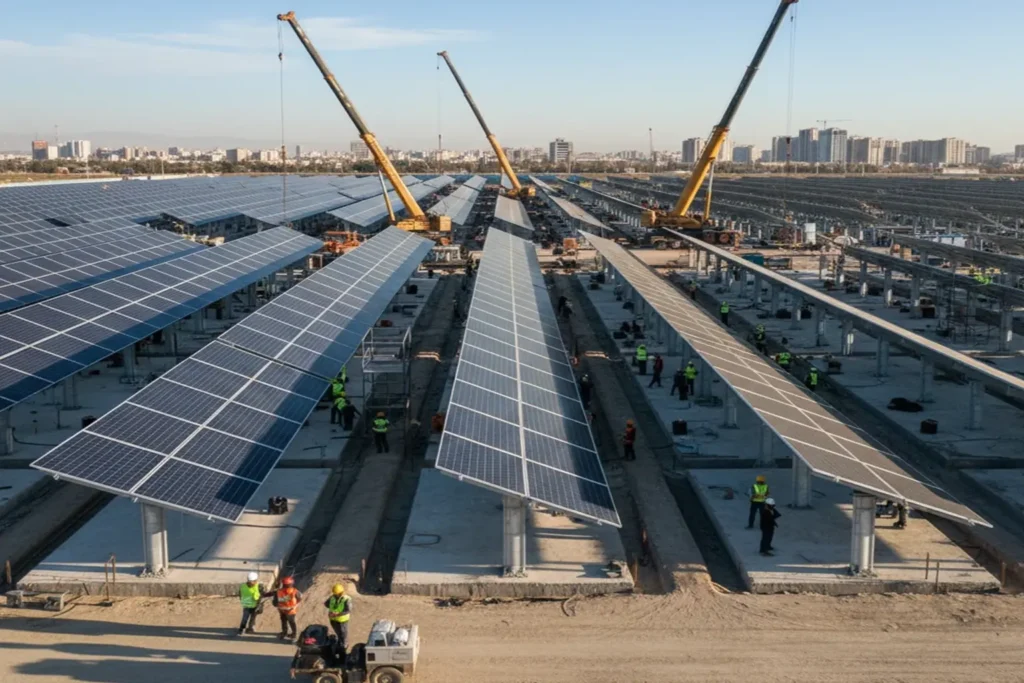 نیروگاه خورشیدی پایتخت با 3.6 مگاوات ظرفیت به‌زودی افتتاح می‌شود