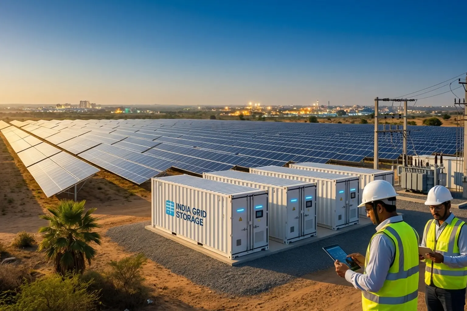 انرژی خورشیدی هند در سال 2026؛ جهش بزرگ ذخیره‌سازی انرژی برای پایداری شبکه