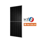 پنل خورشیدی 715w بایفشیال TW Solar مدل 66HD715