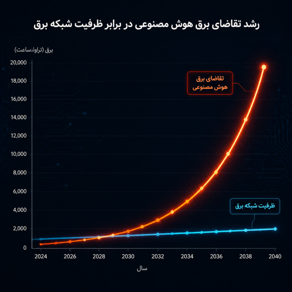آیا هوش مصنوعی باعث بحران انرژی می‌شود