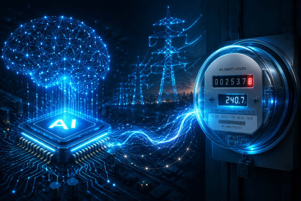 هوش مصنوعی چقدر برق مصرف می‌کند