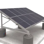 استراکچر دو ردیفه خورشیدی (هر کیلووات)
